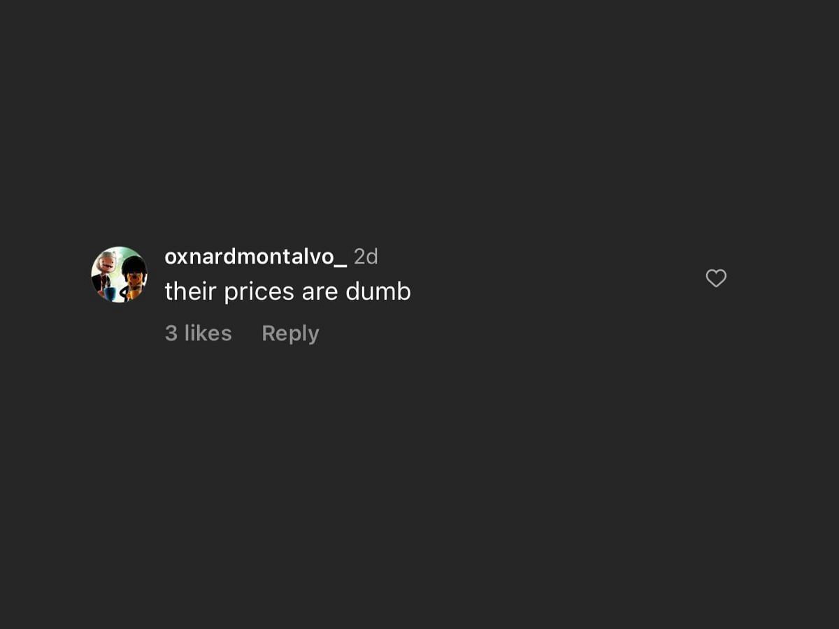 Fans reaction to the latest announcement (Image via Instagram/@zsneakerheadz)